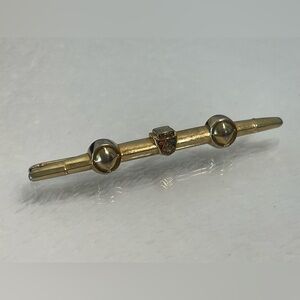 Vintage Ford tie clip money clip gold tone